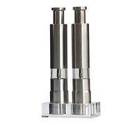 Macina sale e pepe in acciaio inossidabile con set di staffe, pulsante a pressione for il funzionamento manuale, shaker for spezie marine(Sets 2)