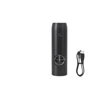 Macina Sale E Pepe, Macinapepe Macina sale e pepe elettrico ricaricabile, set con base di ricarica, macina spezie automatico in acciaio inossidabile(Charge ABS)