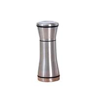 Macina Sale E Pepe, Macinapepe Macina sale e pepe ricaricabile in acciaio inossidabile con macina grossolana regolabile, contenitori for spezie portatili(Style 1)