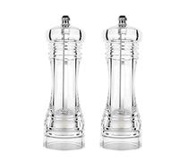 Macina Sale E Pepe Macinapepe Manuale Da 2 Pezzi, Saliera Da Cucina Con Regolazione Della Finezza Regolabile Macina Spezie(16.5 * 5cm)