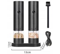 Macina sale e pepe Promis MP34DUO 21 cm alluminio nero