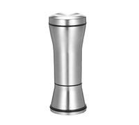 Macina sale e pepe ricaricabile in acciaio inox 304 con grana regolabile e coperchio, essenziale per la cucina, strumento per condire, per cuochi casalinghi e chef professionisti