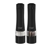 Macina Sale e Pepe Russell Hobbs Nero Acciaio Inox 2 Pezzi