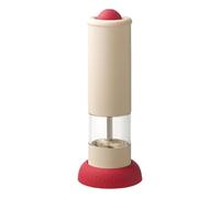 Macina sale e peperoni ricaricabile USB con macinazione regolabile Trasparenza Window Mill Home Forniture per la cucina automatica in grani di pepe