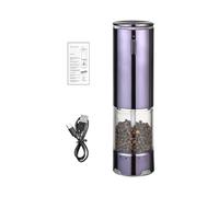 Macina sale elettrico con risultato uniforme macinasale e macinapepe corpo in ABS, ideale per cucine domestiche e appassionati di cibo, gadget da cucina per spezie