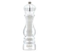 Macina Sale Manuale Milano in Acrilico 22 cm, Macinino Manuale per Sale con Macina in Ceramica per Macinatura Precisa, Trita Sale Resistente, Elegante e Made in Italy - BISETTI