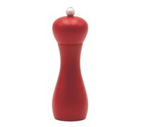 Macina Sale Manuale Rimini in Legno di Faggio Laccato 18 cm, Macinino Manuale per Sale con Macina in Ceramica ad Alta Resistenza, Elegante e Made in Italy - BISETTI (Burgundy Opaco)
