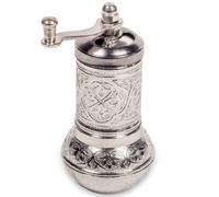 Macina semi spezie sale pepe 4,3"" nuovo colore argento turco