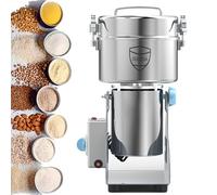 Macinacaffè a Secco, macinacaffè Elettrico per Cereali, macinacaffè Commerciale per Mais, può macinare Rapidamente Tutti i Tipi di Alimenti disidratati, Riso, Mais, Sesamo, soia, mangime per Pesci, p