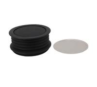 Macinacaffè che soffia contenitore per chicchi di caffè in silicone a pressione manuale Macinacaffè strumento di soffiaggio adatto per Varia WPM Rimozione efficiente dei fondi di