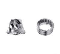 Macinacaffè conico 5/6/7 nucleo in acciaio inox, parte di ricambio per macchine da espresso, macinazione da fine a media grossolana (7 anime)