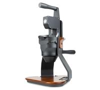 Macinacaffè Conico, Macinacaffè Manuale, Macinacaffè Elettrico Professionale, Macinino One Touch in Acciaio Inossidabile Antistatico for Espresso, Drip, French Press, Cold Brew(Gray)