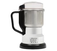 Macinacaffè elettrico, 22000 giri/m, 300 W, capacità: 500 ml, con pennello e cucchiaio, macinino per cereali, in acciaio inox, altezza: 20 cm