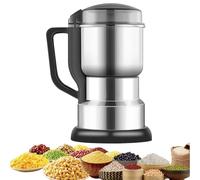 Macinacaffè Elettrico con Lame in Acciaio Inossidabile 304 E Spazzola, velocità Regolabile Fino a 35.000 Giri/min E Design Capiente da 400 G, Macinatura Uniforme E Costante, per Cereali.