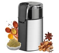 Macinacaffè Elettrico - da Cucina Automatici | Macinatore Elettrico Per Spezie Secche | per Peperoncini Secchi, Condimenti, Fagioli Mung, Fagioli, Soia, Sesamo, Anice Stellato, Pepe