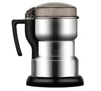 Macinacaffè Elettrico Domestico, Mini Macinaspezie, Macchina Multifunzionale, Frantumazione Ad Alta Velocità, Acciaio Inossidabile, for Chicchi di Caffè, Spezie, Erbe, Noci, Cereali