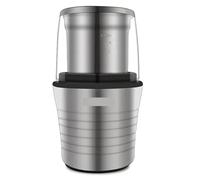 Macinacaffè elettrico for chicchi di caffè 2 in 1, 300 W, corpo in acciaio inossidabile e lame for macinacaffè, umide e asciutte