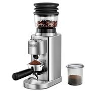 Macinacaffè elettrico HiBREW G7-48 impostazioni precise per caffè espresso/filtro/caffè francese, controllo porzioni e antistatico, trituratore conico per caffè appena macinato