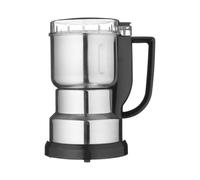 Macinacaffè Elettrico in Acciaio Inossidabile 304, Macinaspezie Domestico per Caffè Spezie Noci Riso, Tritatutto con Motore Potente e Design Push-Start per Uso Sicuro