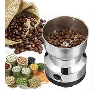 Macinacaffè elettrico, in acciaio inox condimento caffè noci cereali macina erbe frantoio frantoio frullatore utensile da quantità di macinazione 100g/3.5oz