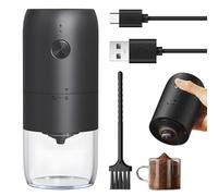 Macinacaffè elettrico, macinacaffè elettrico, macinacaffè elettrico, macinacaffè per chicchi di caffè, macina caffè per fagioli, spezie, erbe, noci, cereali, multifunzione, nero