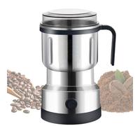 Macinacaffè elettrico Macinacaffè multifunzione da 500 ml | Macinacafè espresso per chicchi | Tritatutto per spezie, noci, cereali ed erbe aromatiche, coltello in acciaio inossidabile, 18,5 cm,