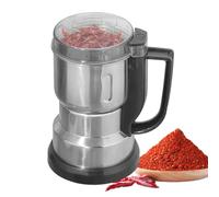 Macinacaffè elettrico per spezie - Polvere fine, acciaio inox | Macinacaffè compatto, tritatutto resistente, sminuzzatore per erbe aromatiche ad alta velocità, sminuzzatore per chicchi di caffè portat