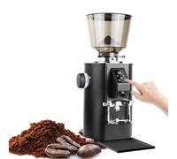 Macinacaffè for chicchi di caffè con 9 impostazioni di macinatura, con display LCD, può essere regolato regolarmente e quantitativamente(Black)