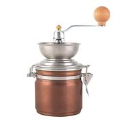 La Cafetière Macinacaffè in acciaio inox, finitura in rame, marrone