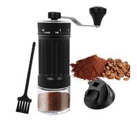 Macinacaffè Manuale Esterno Regolabile, 40 Impostazioni Regolabili, con Meccanismo Conico di alta Precisione in Ceramica, Macina Caffè Manuale per Viaggio, Campeggio, Ufficio, Espresso, Pour Over