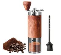 Macinacaffè manuale esterno regolabile con meccanismo conico di alta precisione in ceramica, regolazione a 40 livelli, adatto Pour Over e Moka