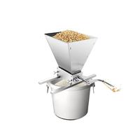 Macinacaffè manuale for cereali, macinacaffè regolabile for malto con 2 ruote regolabili, for mais, grano, riso e sesamo per mais, erbe aromatiche, grano