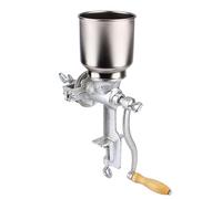 Macinacaffè Manuale in Ghisa Regolabile per Cereali, 1 P | Macinatura versatile per caffè, fagioli verdi, arachidi, semi di sesamo, mais, frumento, Struttura rimovibile per pulizia, M