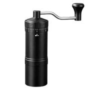 Macinacaffè Manuale, Macina Caffè a Macine con Macinatura Regolabile Esternamente e Macina Conica in Acciaio Inossidabile a 5/7 Stelle, Macinino Espresso per Casa Viaggio Campeggio Ufficio