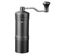 Macinacaffè Manuale, Macina Caffè a Macine con Macinatura Regolabile Esternamente e Macina Conica in Acciaio Inossidabile a 5/7 Stelle, Macinino Espresso per Casa Viaggio Campeggio Ufficio