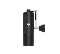 Macinacaffè manuale per caffè espresso Macinino a mano Macinacaffè regolabile con nucleo in acciaio InviaSpazzola per pulizia EsternoPortatile(Black)