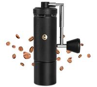 Macinacaffè Manuale TIMEMORE Chestnut S3, Impostazione Numerica Esterna Regolabile, Corpo Intero in Metallo e Bavatura in Acciaio Inossidabile, per Espresso a French Press, Nero