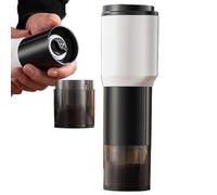Macinacaffè portatile - Macinacaffè elettrico, senza fili, strumento di macinazione ricaricabile, attrezzatura da caffè da viaggio con controllo costante della trama, soluzione compatta per la