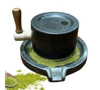 Macinacavi in pietra per cereali | Mulino per cereali manuale in pietra | per pasticceria e trasformazione - per il caffè farina pepe sale noci casa cucina ristorante e pasta