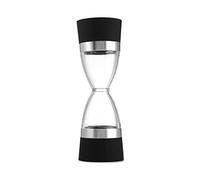 Macinapepe, Doppio strumento di cottura da cucina a forma clessidra for sale e macina spezie, facile pulire(D)