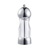 Macinapepe manuale in plastica Macina e pepe facile da usare per appassionati cucina Macina spezie Utensili da cucina Macinapepe