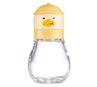 Macinasale E Pepe, Bottiglia Di Macinapepe | Macinasale E Pepe Portatile Yellow Duck Per Cucina, 180 Ml/200 Ml | Contenitore Di Spezie Con Tazza Di Macinazione A Ingrandimento Regolabile