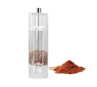 Macinasale Mahler, macinapepe manuale, trasparente, macinino spezie, utensili da cucina per la casa, per barbecue, campeggio, picnic