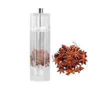 Macinasale Mahler | Mill sale marino regolabile manualmente | Utensili da cucina per la casa all'aperto barbecue campeggio picnic