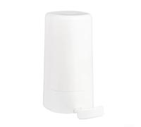 Macinasapone da parete, 15,5 x 12,5 x 7,5 cm, per sapone da bar e dispenser con manico laterale, design salvaspazio per bagno e cucina compatti