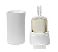 Macinasapone - Trituratore Per Saponette A Tenuta Stagna, Supporto Solido Per Saponetta, Tritacarne A Parete | Smerigliatrice Per Saponetta Ricaricabile | Dispenser Per Sapone Con Manico, Tritacarne