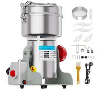 Macinaspezie elettrico, 1000 g ad alta velocità con 3000 W, 30-300 mesh per erbe aromatiche, spezie, noci, cereali con protezione da sovraccarico