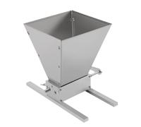 Macinatore for cereali da 4 l/1,06 gal, manovella manuale, granularità regolabile, acciaio inossidabile for macinare orzo, grano e altri per mais, erbe aromatiche, grano