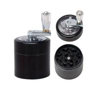 Macinatore For Noci E Spezie Dure For Noce Moscata, Zenzero, Sale Grosso E Pepe In Grani, Utensili Manuali, Frantoi(Black)