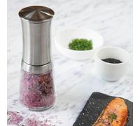 Macinatore per erbe e spezie Kyocera in Acciaio E Vetro Dimensioni h 158 cm- perfetti per sale grosso come il sale marino integrale, pepe in grani trasparente